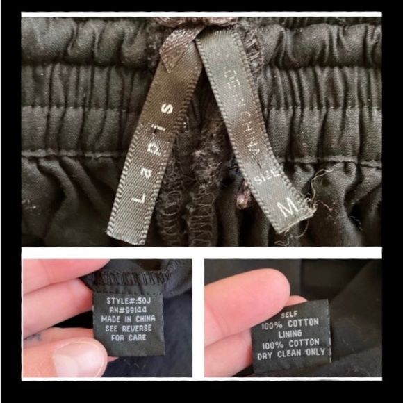 Lapis Boho Black Halter Flowy midi dress - Picture 7 of 7